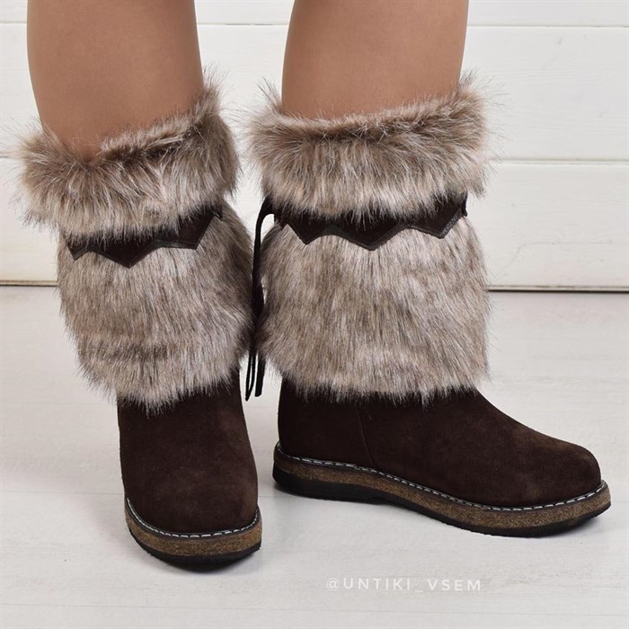 Корея-2 пушистая, войлочная подошва(ЖВ1-07) ЖВ1-07