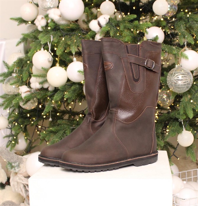 Монголки женские, подошва "лепесток"(ЖЛ1-18) S20BROWN