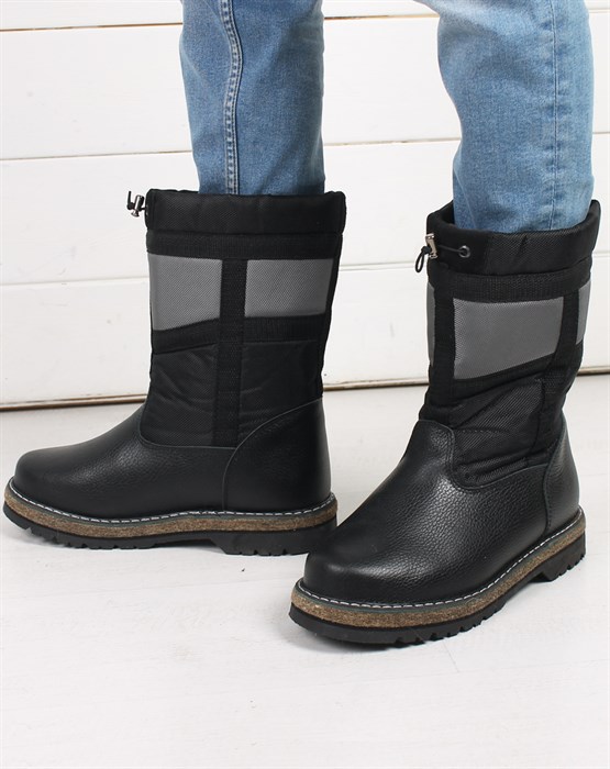 Сапоги мужские Полюс, войлочная подошва(МВ1-04) M07POLUSVOILOK