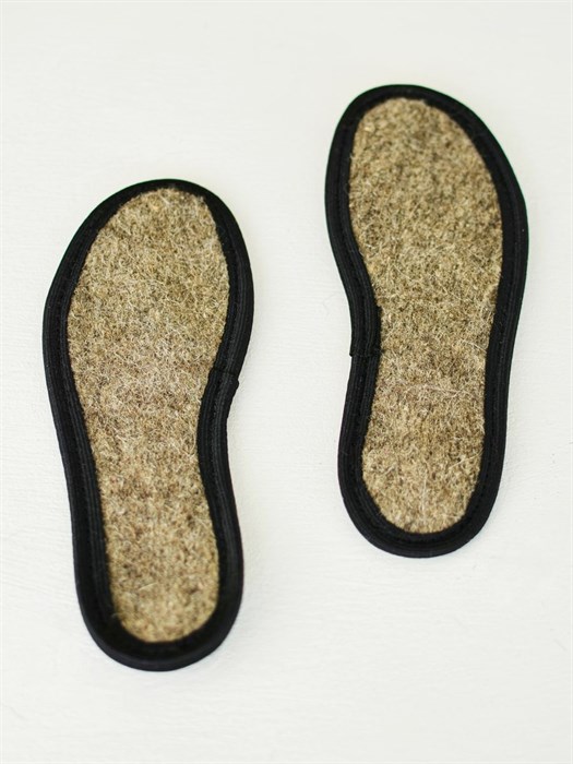 Стельки вырубные из грубого войлока, с отделочной лентой (STL-5) STL-5