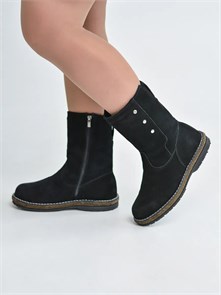 {{productViewItem.photos[photoViewList.activeNavIndex].Alt || productViewItem.photos[photoViewList.activeNavIndex].Description || 'Полусапоги женские на войлочной подошве Замша, овчина, войлок, лепесток (ЖВ3-08)'}}