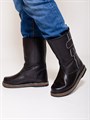 Сапоги мужские Сибирь, черные, войлочная подошва(МВ1-02) M16SIBERIA