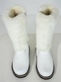 Унты женские на войлочной подошве. Белые. Молния (ЖВ3-05) SR34A614.91.14WHITE
