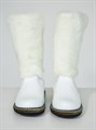 Унты женские на войлочной подошве. Белые. Молния (ЖВ3-05) SR34A614.91.14WHITE
