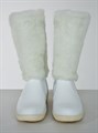 Унты женские на литой подошве. Белые. Молния(ЖЛ3-08) SR33A604.91.14WHITE