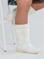 Унты женские на литой подошве. Белые. Молния(ЖЛ3-08) SR33A604.91.14WHITE