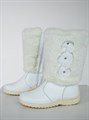 Унты женские на литой подошве. Белые. Молния(ЖЛ3-08) SR33A604.91.14WHITE