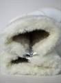 Унты женские на литой подошве. Белые. Молния(ЖЛ3-08) SR33A604.91.14WHITE
