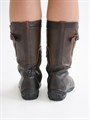 Монголки женские, литая подошва(ЖЛ1-31) S19BROWN